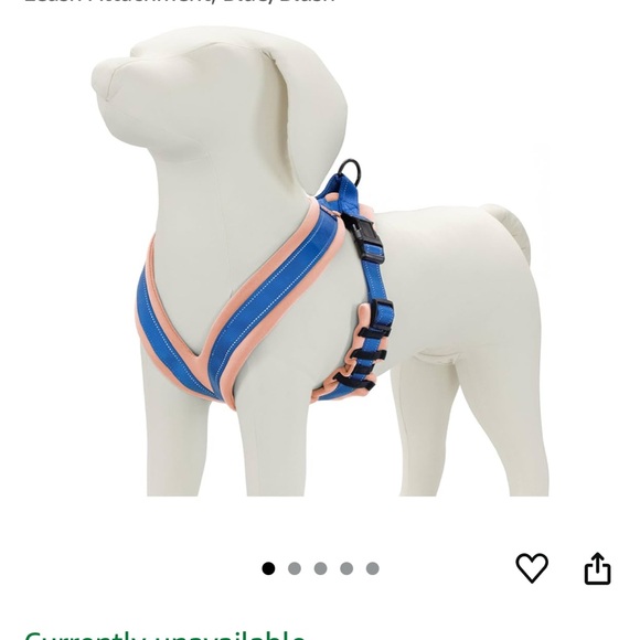 Other - Stylish Blue Dog Harness (Model dog is for style only, not color, see pics.)